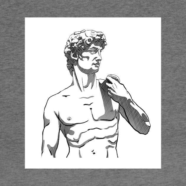 David of Michelangelo by ArtFork